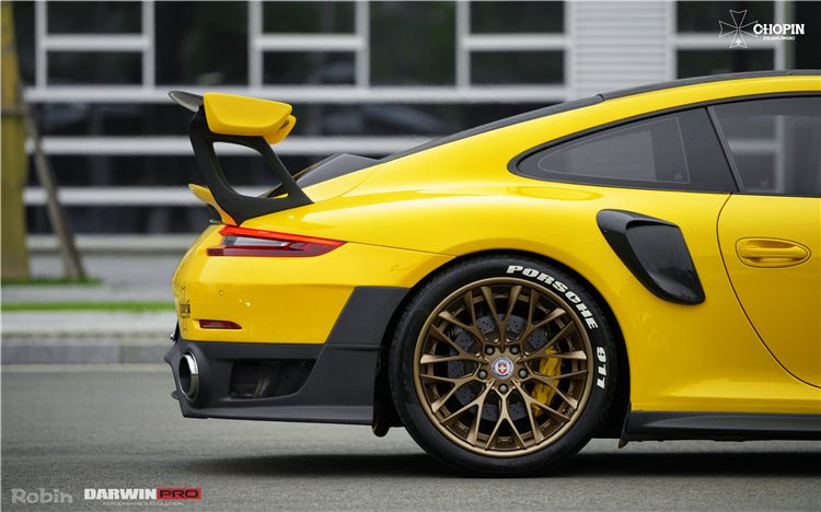 2012 - 2019 Porsche 911 991.1/991.2 Carrera/S GT2RS Style Carbon Fiber Quarter Panel Side Scoops